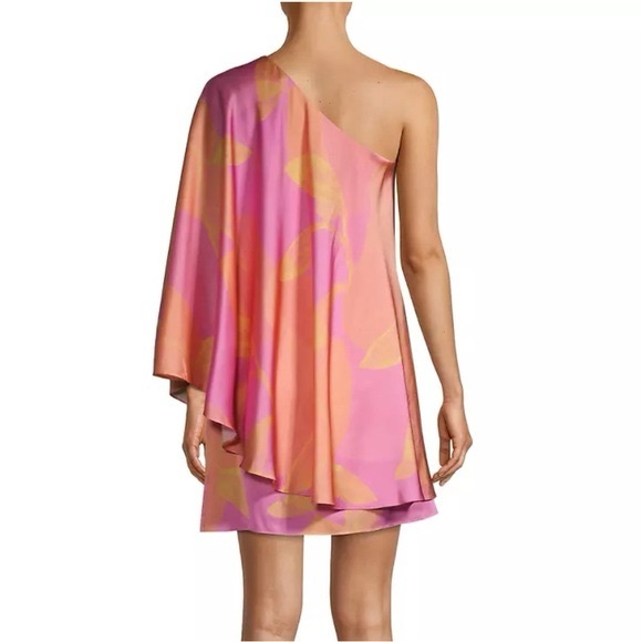 Aidan Aidan Mattox one shoulder dress - Picture 3 of 5